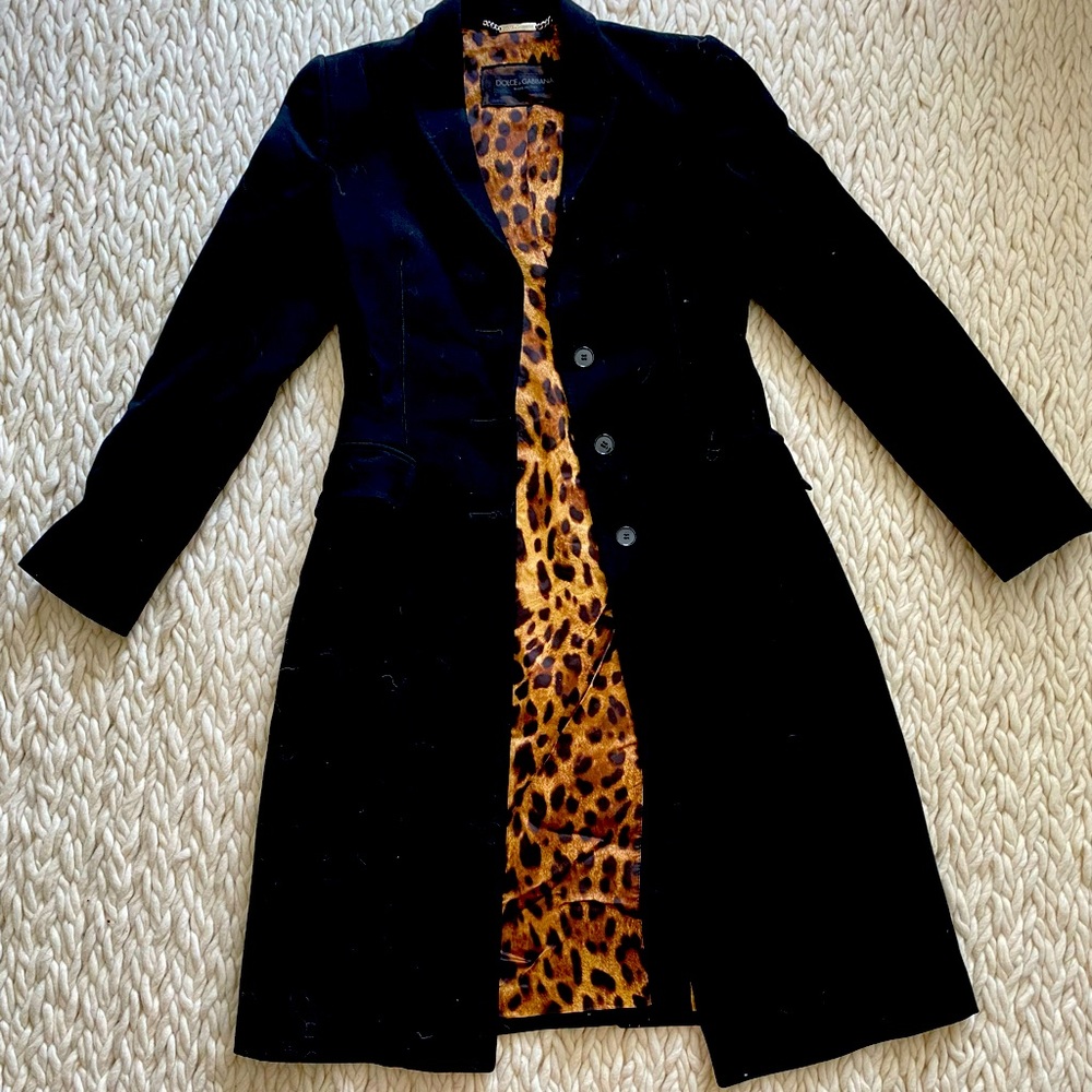Dolce & Gabbana Single-Breasted Coat
